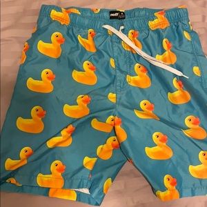 Neff Rubber duck swim shorts